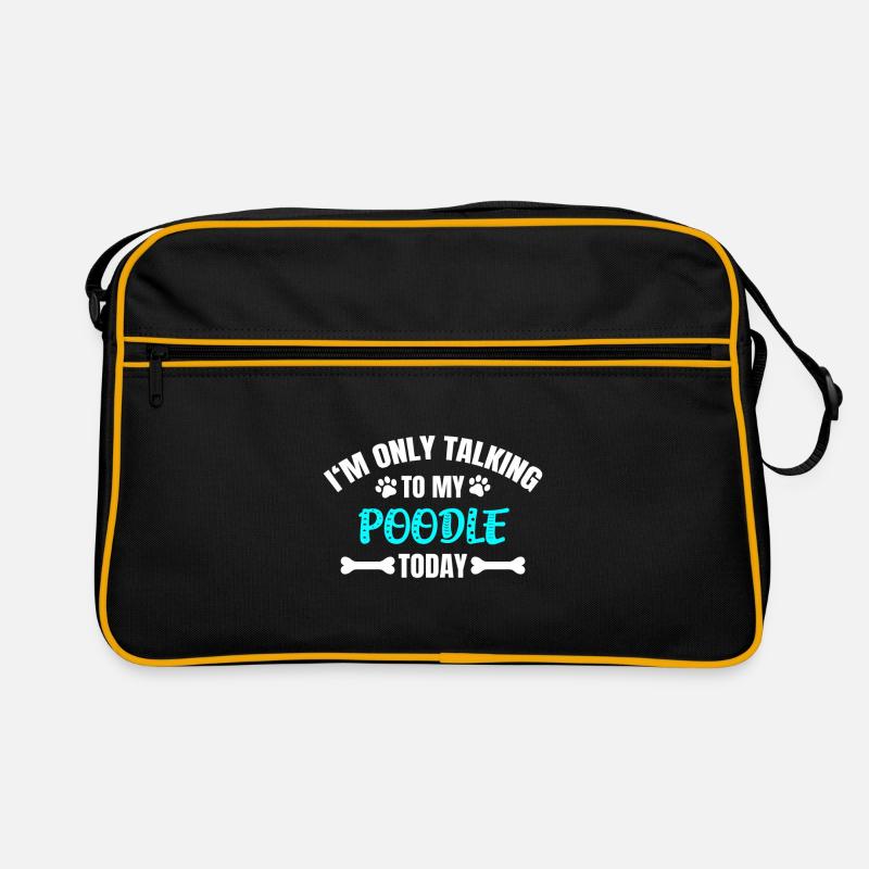 Caniche Pudel Sac Retro