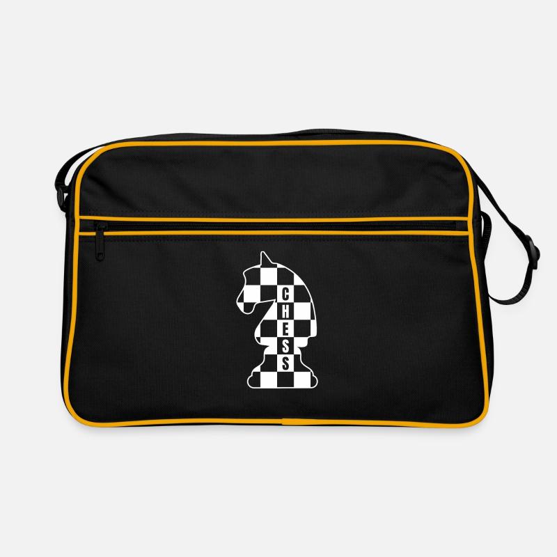 Chess, Chess - Retro Bag - black/gold
