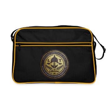 Gladiator School Trier - Logo - Retro Bag - black/gold - Front