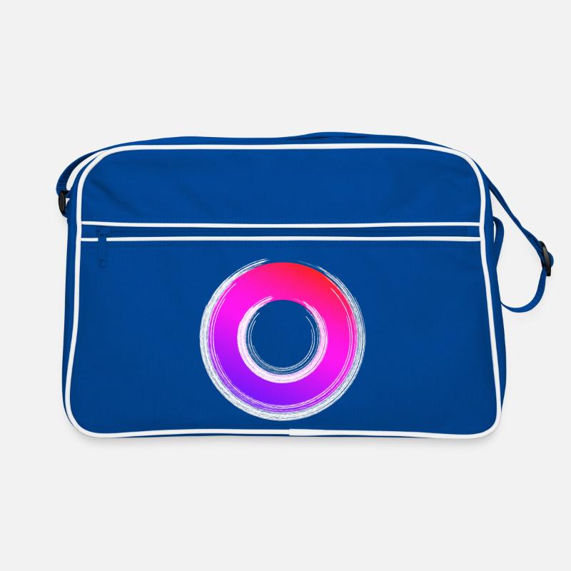 Gradient Ring Sparkle Retro Bag
