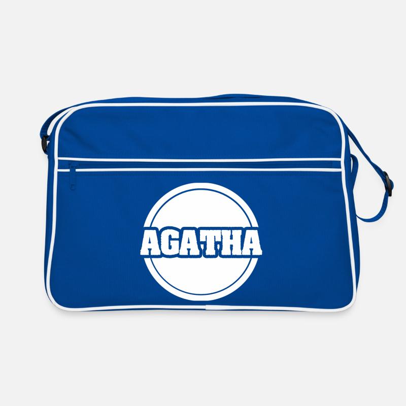 Agatha as a given name Retro Bag