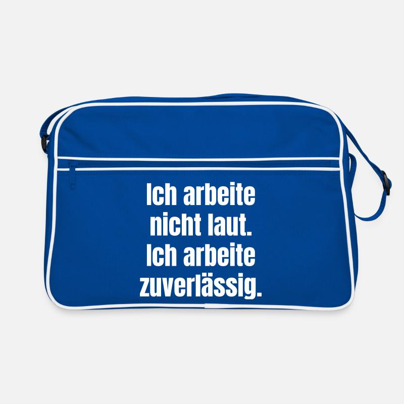 I work quietly and reliably Retro Bag