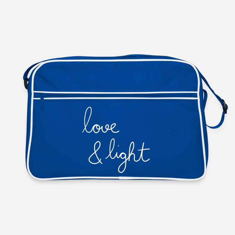 love & light Retro Tasche
