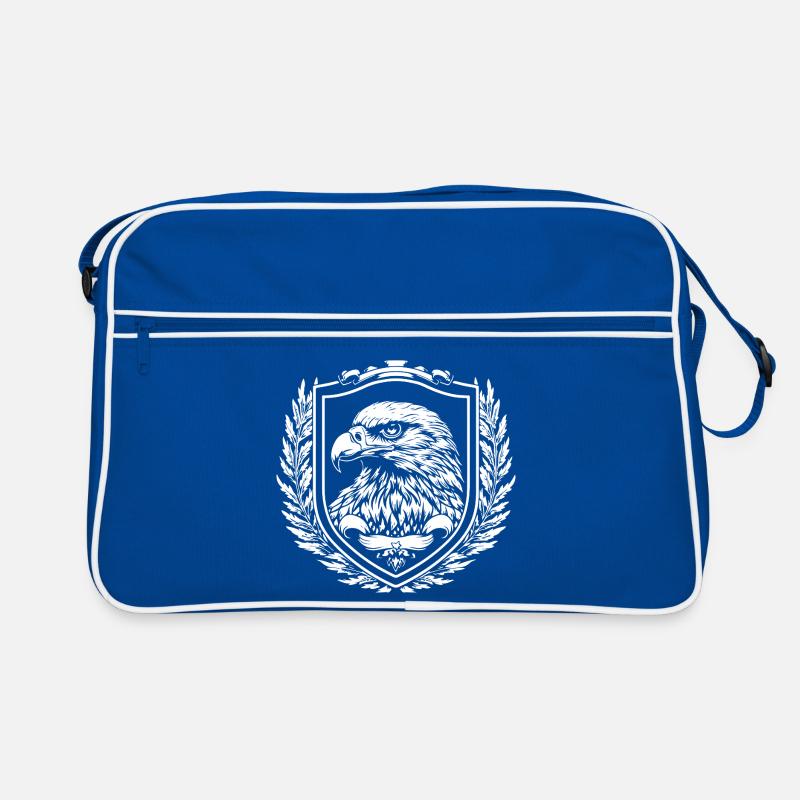 Eagle Shield Laurel Retro Bag