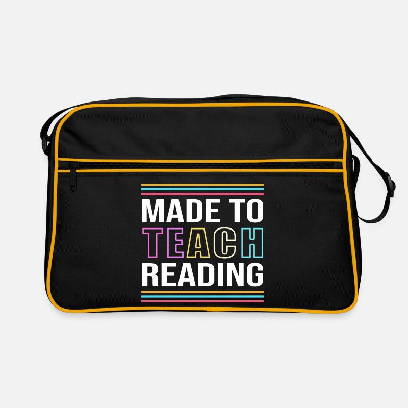 École primaire École maternelle Enseignant de l’école primaire Lecture Sac Retro