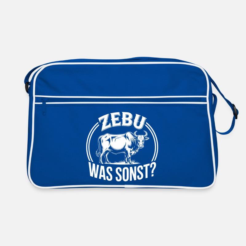 Zebu What else? Graphics Retro Bag