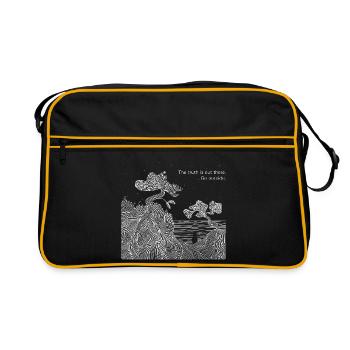 Cosmic Truth - Retro Bag - black/gold - Front