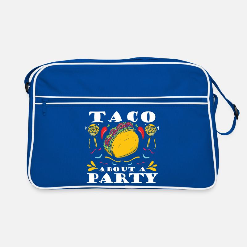 Taco About a Party Tacos Retro Bag