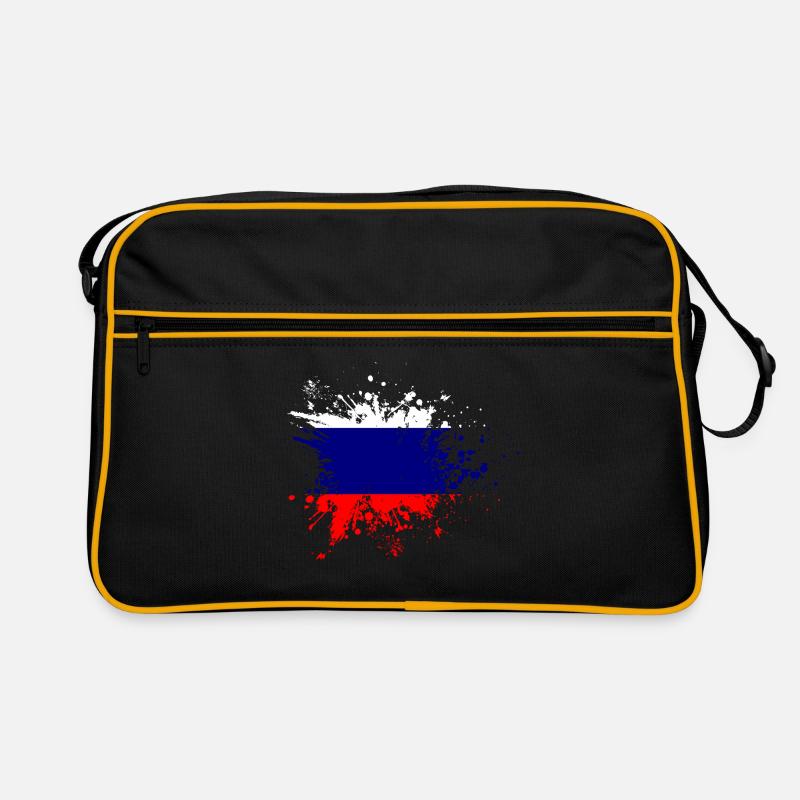 Drapeau Russe Drapeau Russe Drapeau Russe Sac Retro