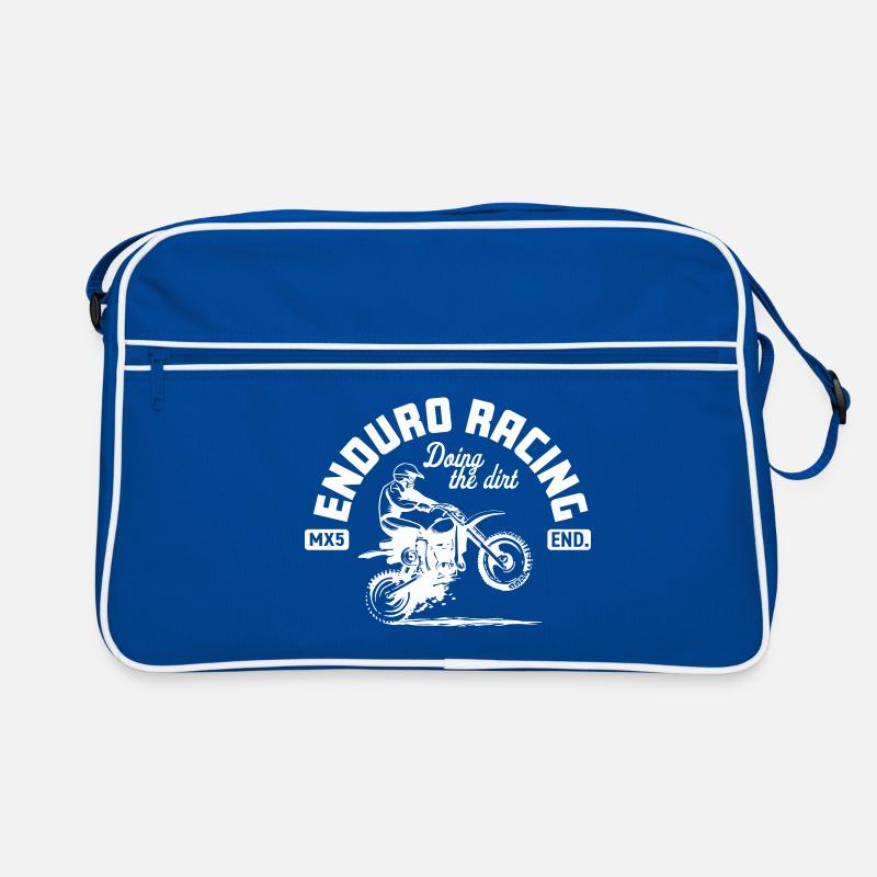 Enduro Racing Retro Tasche
