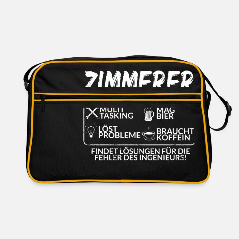 Der Zimmerer Retro Tasche