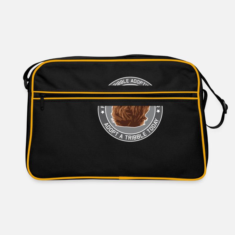 Tribble Centre d'adoption - Sac Retro - noir/or
