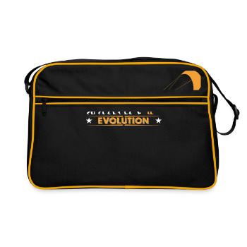 Kitesurf - evolution - Sac Retro - noir/or - Devant