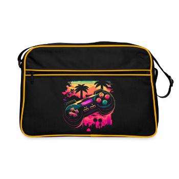Retro Console - Retro Bag - black/gold - Front