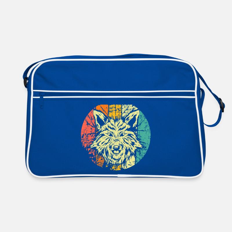 Fuchs Kopf retro Retro Tasche