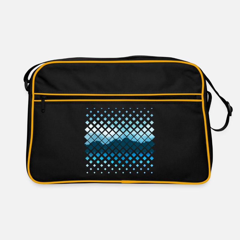 Mountains pattern Retro Bag