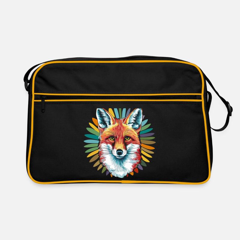 Fuchs - Illustration Retro Tasche