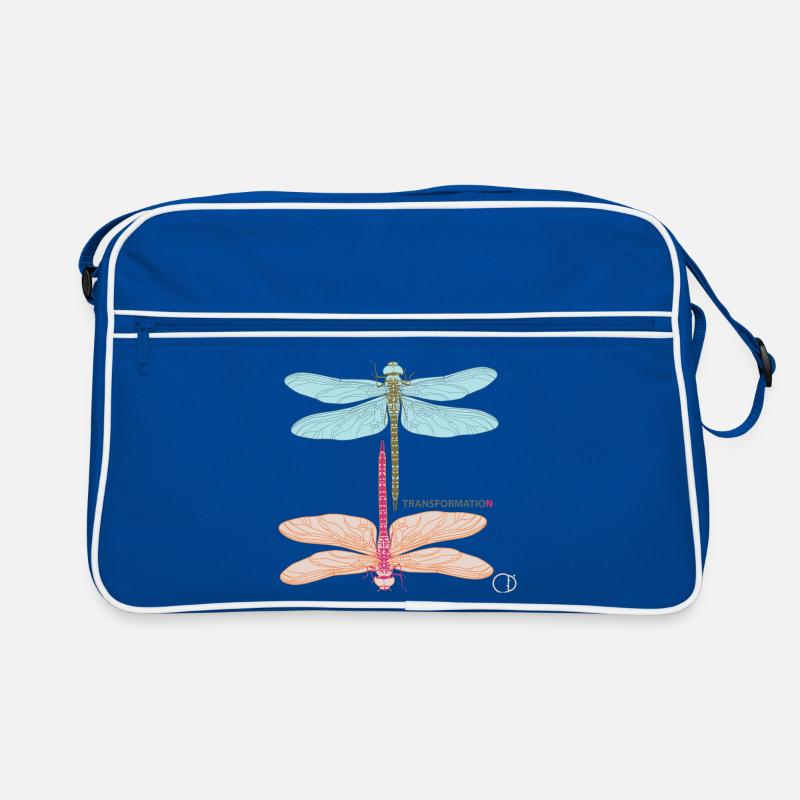 Libellules et transformation par CD Sac Retro
