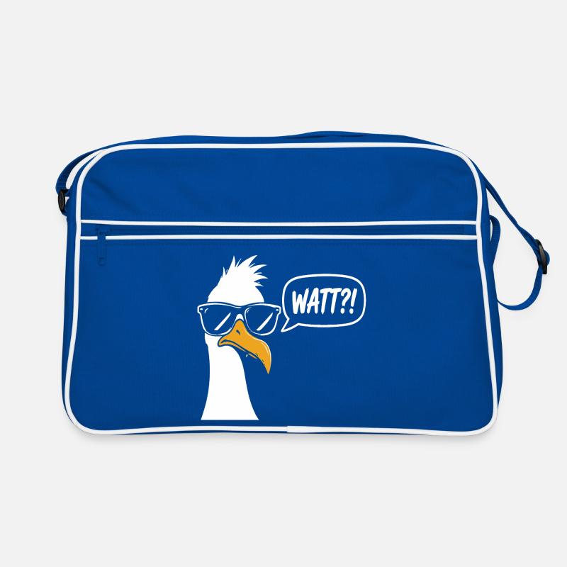 Lunettes de soleil Mouette avec Watt ?! Sac Retro