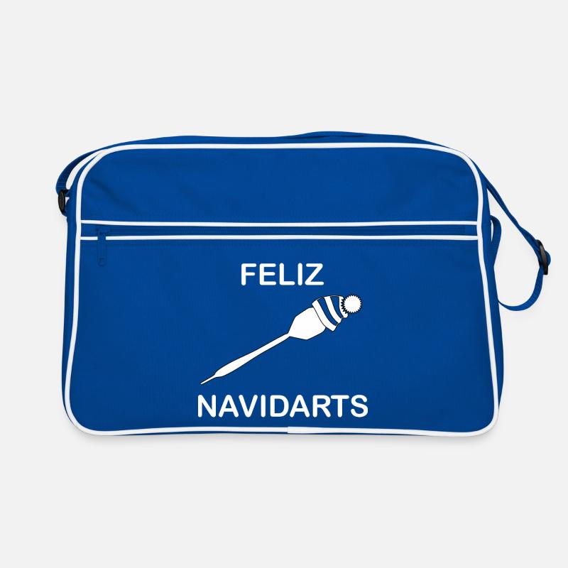 Feliz Navidarts Darts Idée cadeau de Noël Sac Retro