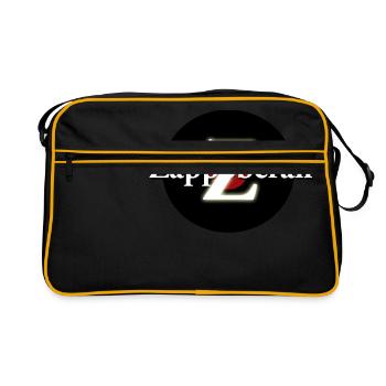 Z-Disk Zappoberan - Retro Tasche - Schwarz/Gold - Vorne