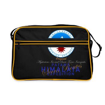Himalayan Shangri-La Terra Incognita - Sac Retro - noir/or - Devant