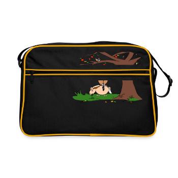 Par Bjørn - Sac Retro - noir/or - Devant