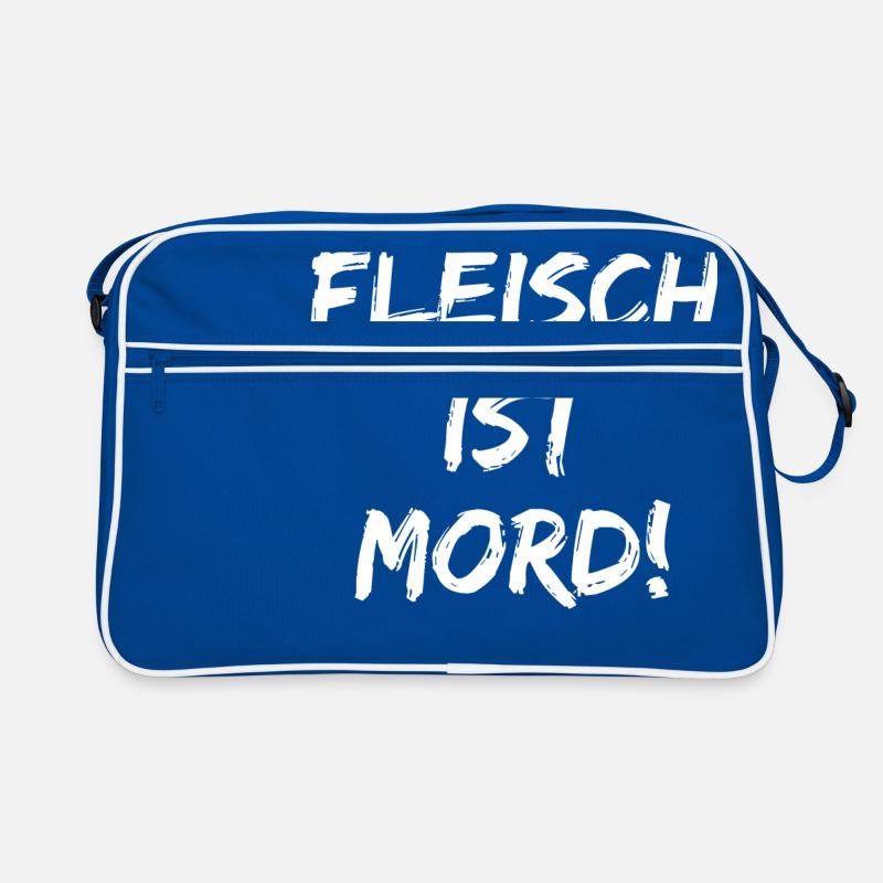 FLEISCH IST MORD Retro Tasche