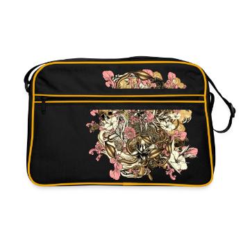 Flower Sixth Mix - Retro Bag - black/gold - Front