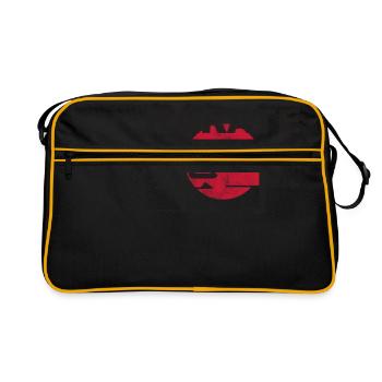 karate - Retro Bag - black/gold - Front
