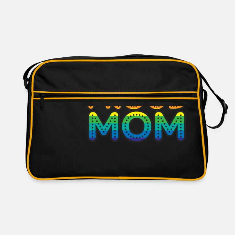 Stolzes Mutter-Mutter-Tagesgeschenk - Shirt Retro Tasche