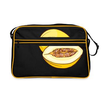 Honeymelon Sugar Melon - Retro Bag - black/gold - Front