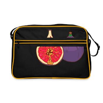 Real figs - Retro Bag - black/gold - Front