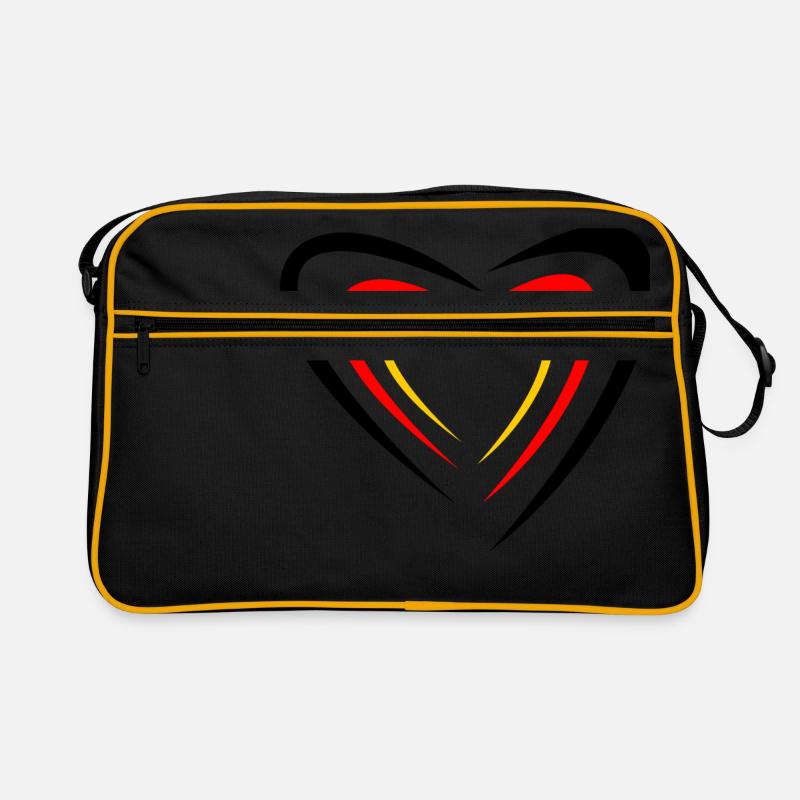 Germany heart Retro Bag