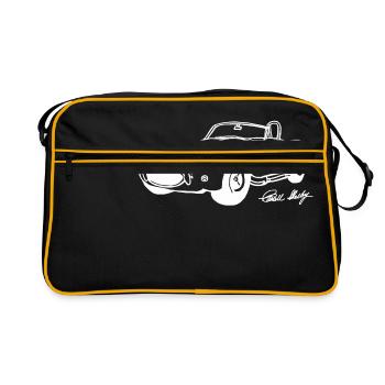 Cobra - ultimate Sportscar - Retro Bag - black/gold - Front