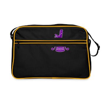 Zoroastre - Sac Retro - noir/or - Devant