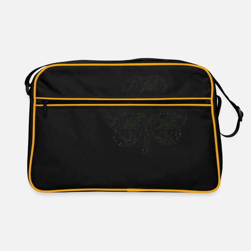 Trèfle à quatre feuilles cadeau Irlande Mandala Sac Retro