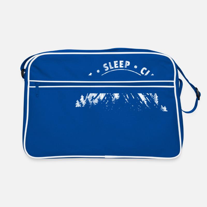 Eat Sleep Climb gift climber Mountain Mountain Retro Bag