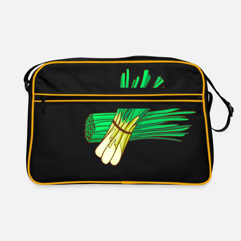 Oignons d’hiver Oignons de printemps Oignons précoces oignons Sac Retro