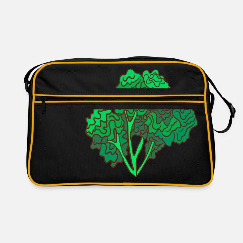 kale brown cabbage Cabbage Cabbage Retro Bag