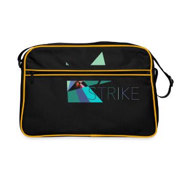 Grève - Grève, refus de travail - Sac Retro - noir/or - Devant