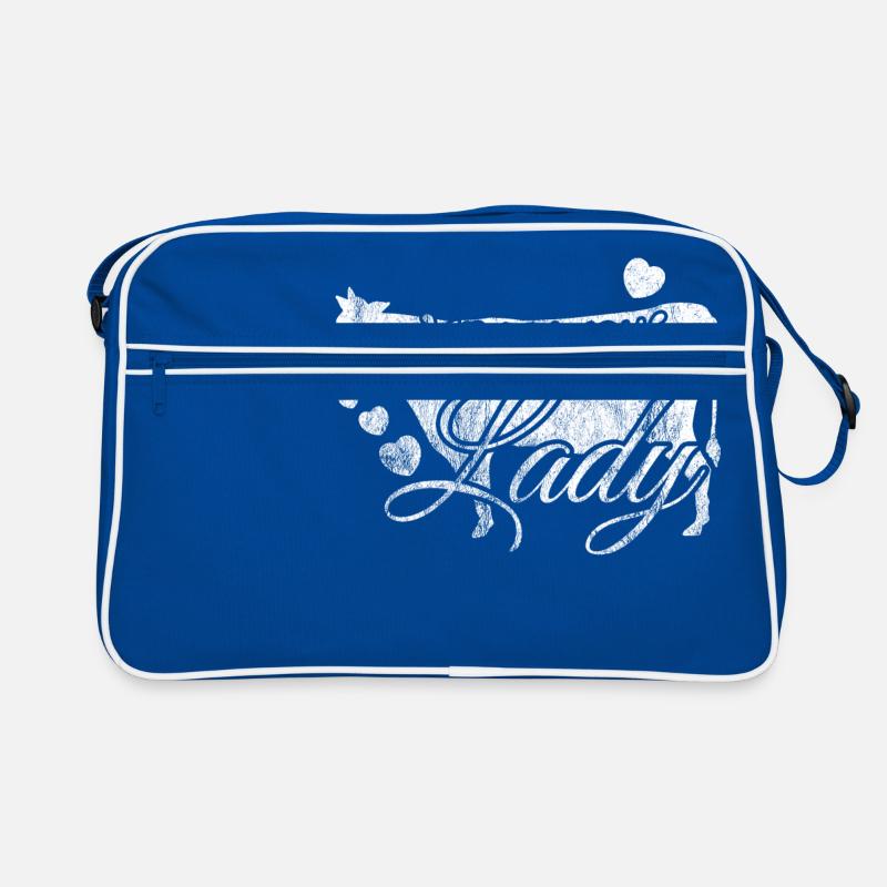 Crazy Cow Lady Gift Cow Lady Farmer Bauer Retro Bag