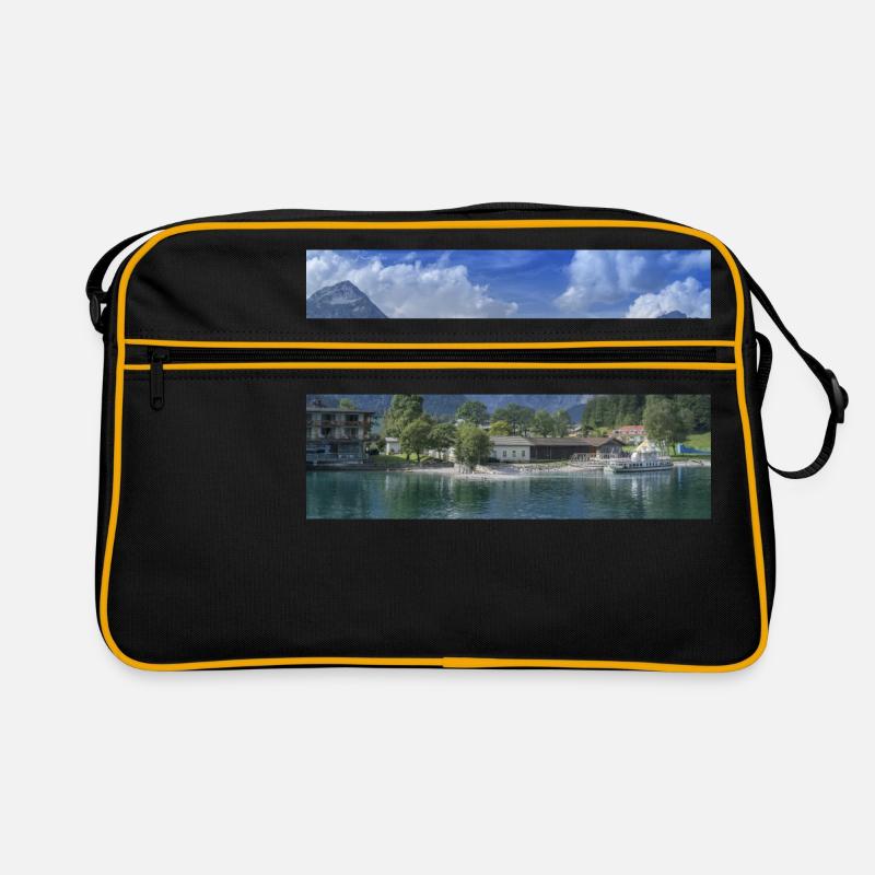 Bergblick Retro Tasche