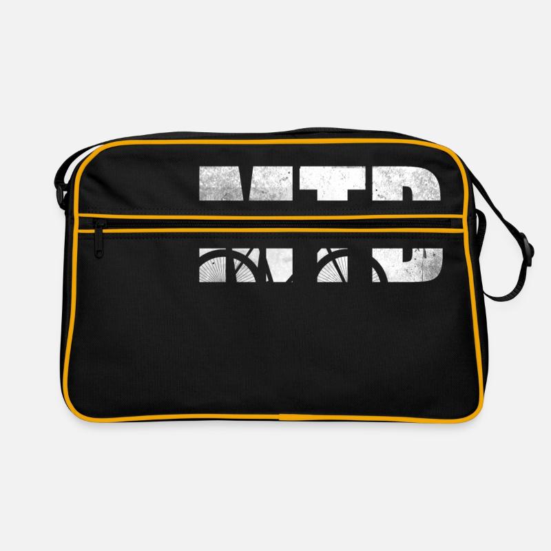 Mountainbiken Geschenk Mountainbiker Biken Retro Tasche