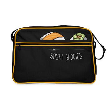 Copains de sushi - Sac Retro - noir/or - Devant
