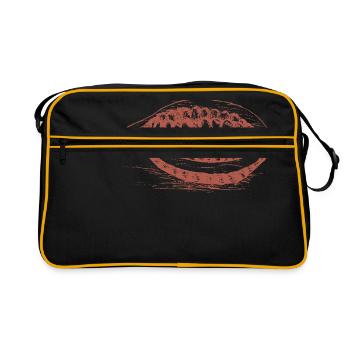 Cocoa bean - Retro Bag - black/gold - Front