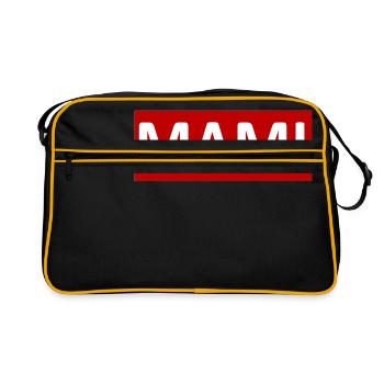 mum - Retro Bag - black/gold - Front