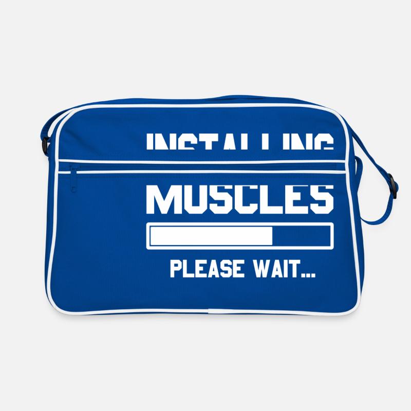 Installing Muscles Retro Tasche