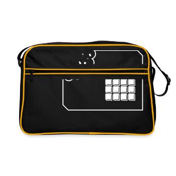 MPC BITE - Retro Bag - black/gold - Front