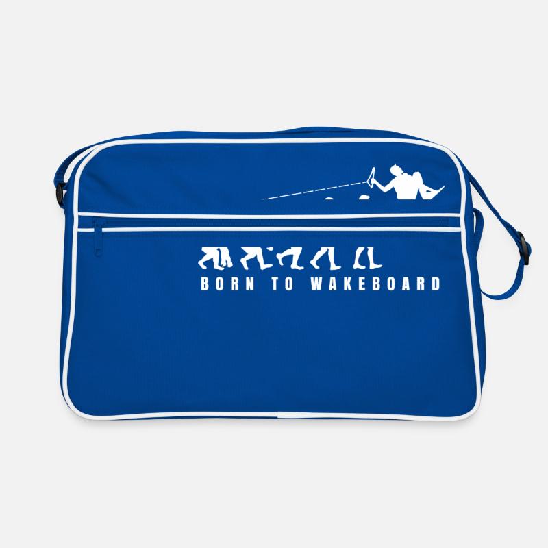 Wakeboarder gift wakeboard waterskiing Retro Bag